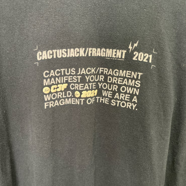 Cactus jack / Fragment 2021 long sleeve size MEDUIM