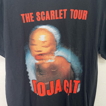 Black The Scarlet Tour 2018 tee #metalhead size large