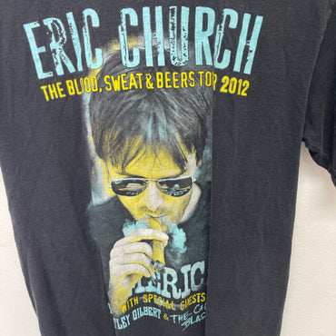 Eric Church 2012 tour tee #country #music size small