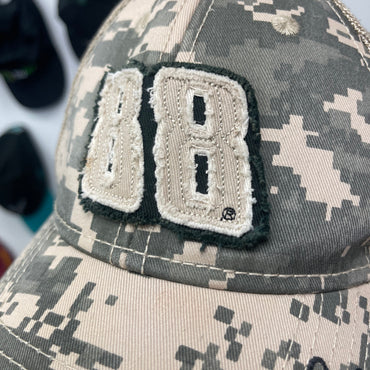 NASCAR 88 Dale Earnhardt camo trucker strap