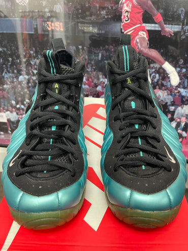 Nike Air Foamposite One ‘Electric Blue ‘ trainers #sneakers size 9.5