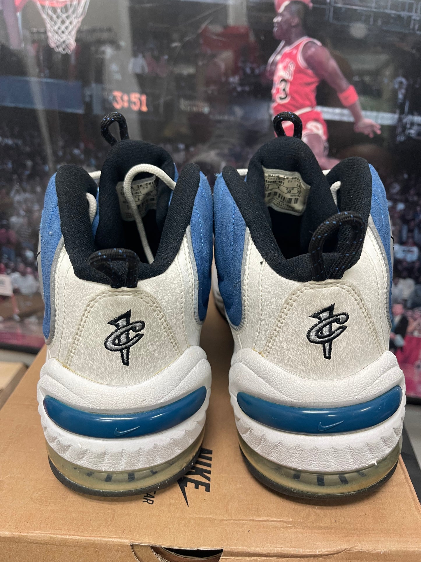 Air Penny 2 ‘ 2009 Atlantic Blue ‘ Size 10