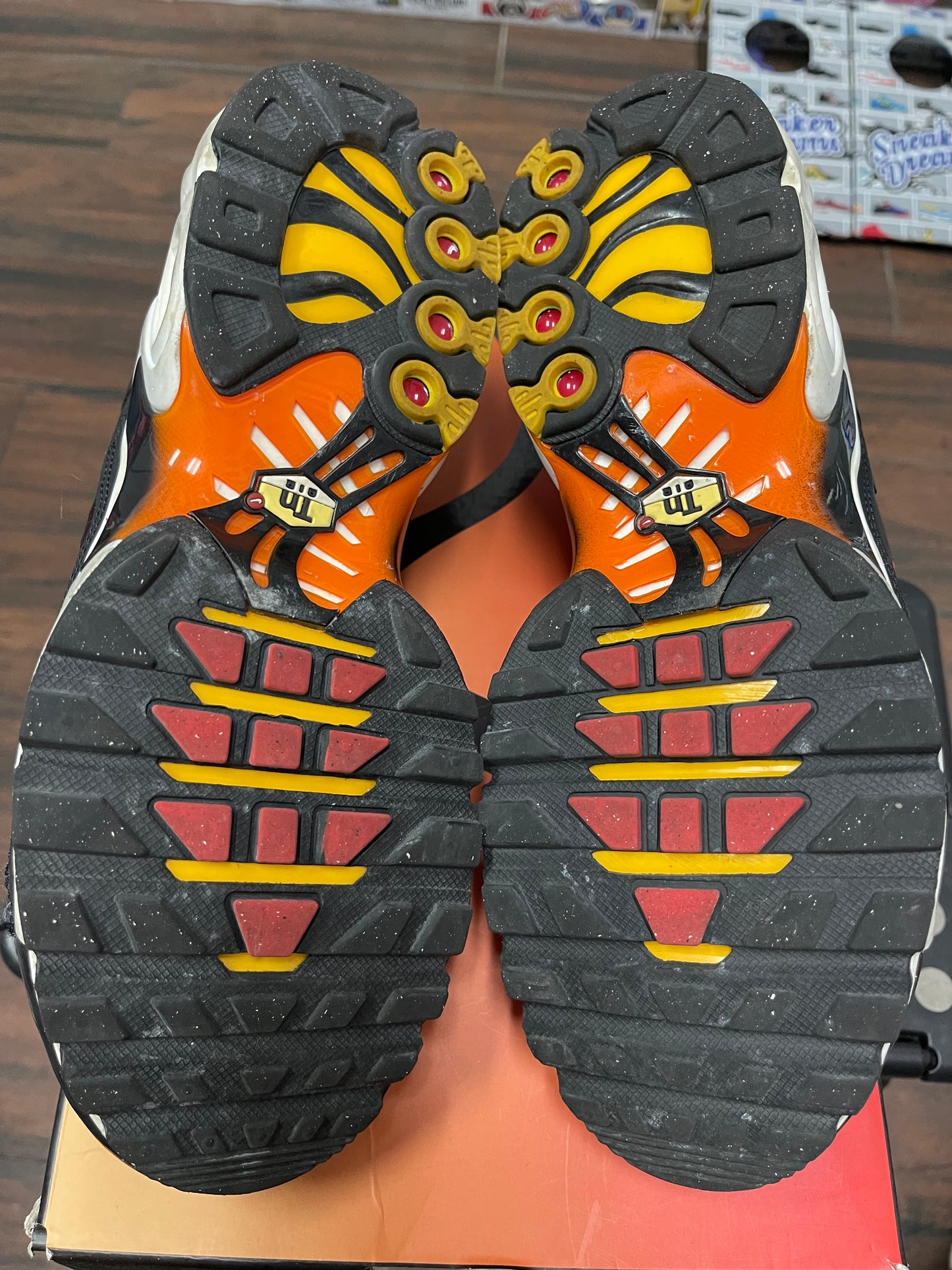 Air Max Plus ‘ Orange ‘ Size 7Y