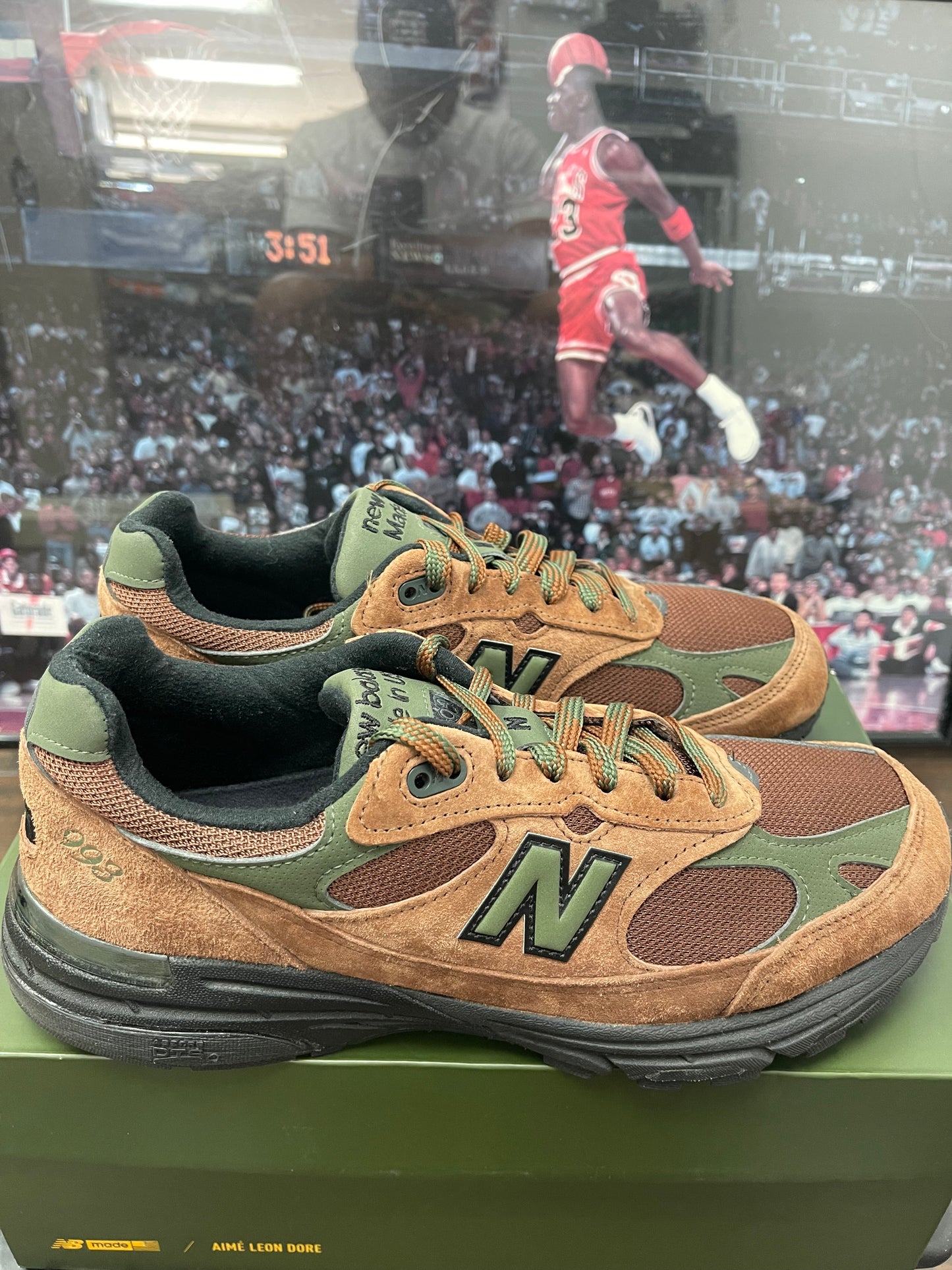 New Balance Aime Leon Dore 993 Size 8.5