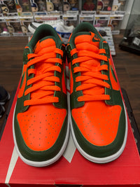 Dunk low Miami Hurricanes Size 8.5