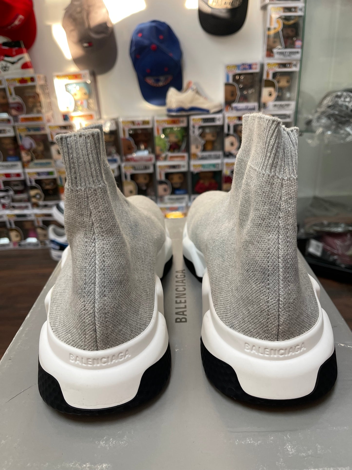 Balenciaga Speed Trainer Grey Size 10