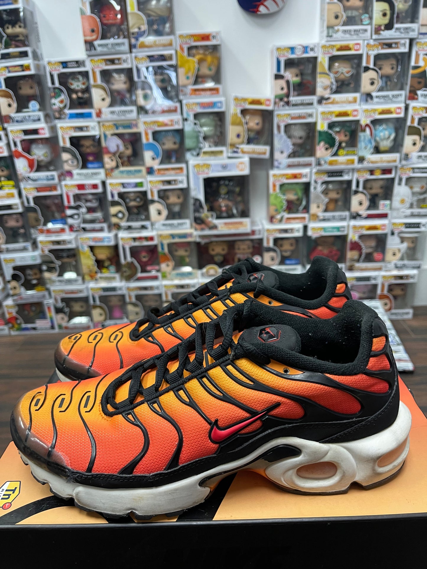 Air Max Plus ‘ Orange ‘ Size 7Y