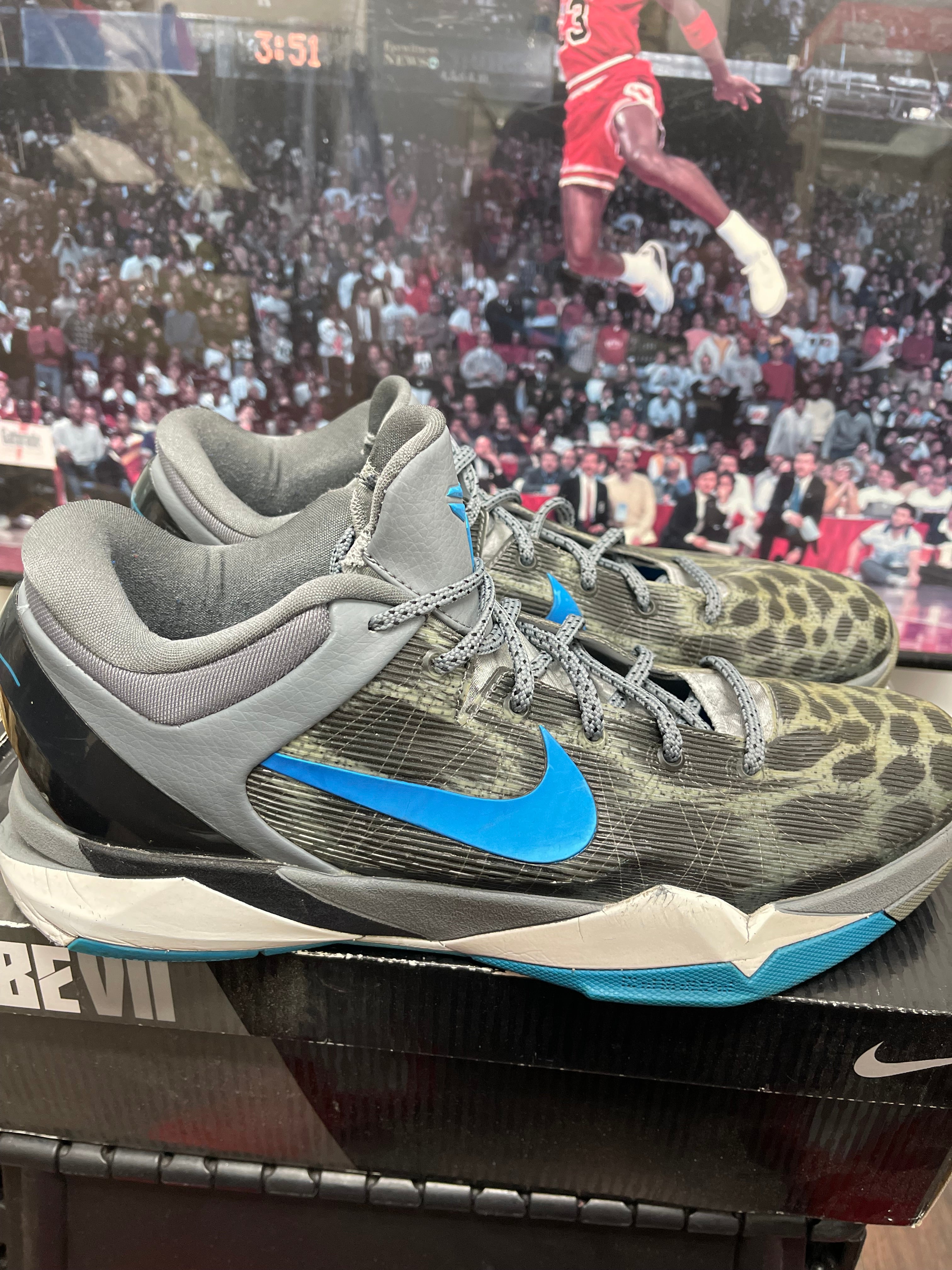 Kobe 7 system snow Leopard size 13