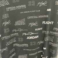 Black Jordan Air Flight t-shirt #sportswear size MEDUIM