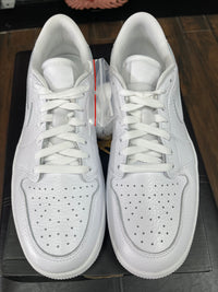 Air Jordan Retro 1 Low ‘ All White  ‘ Size 9.5