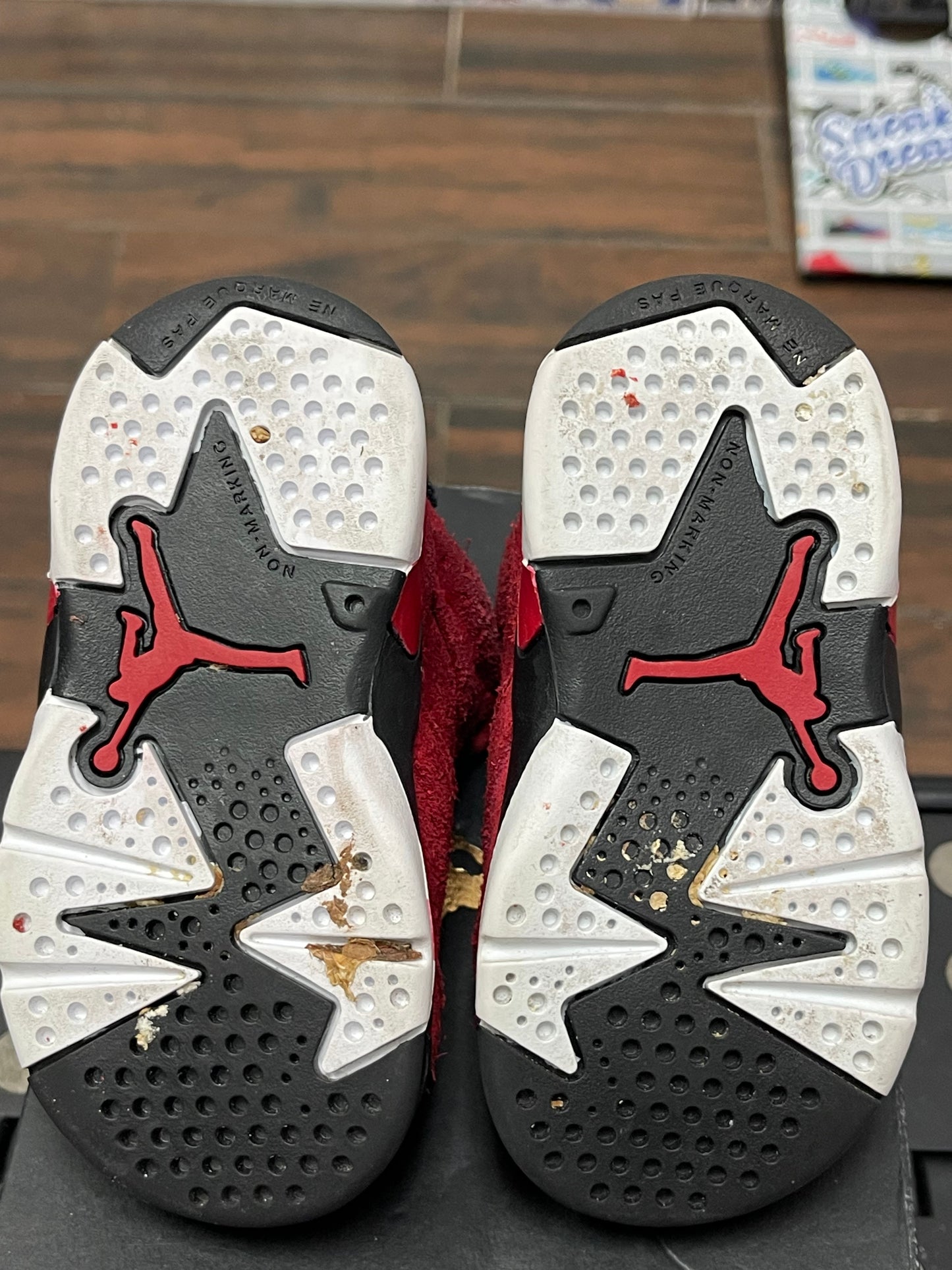 Air Jordan Retro 6 ‘ Toro Bravo ‘ Size 5c