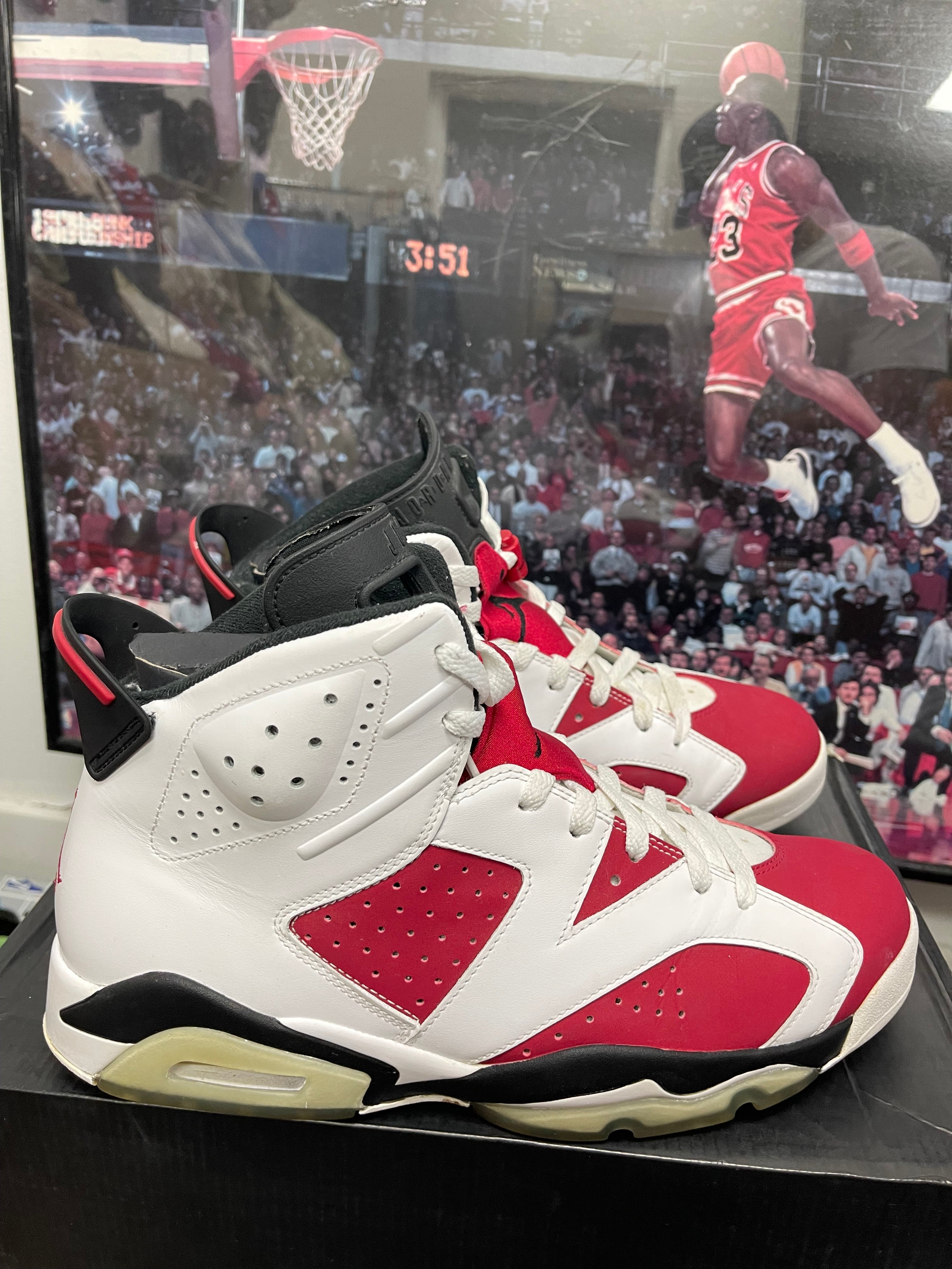 Air Jordan Retro 6 ‘ Carmine ‘ 2014 size 11
