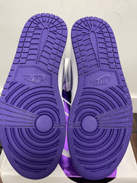 Air Jordan 1 OG High ‘ Court Purple ‘ size 9.5 men