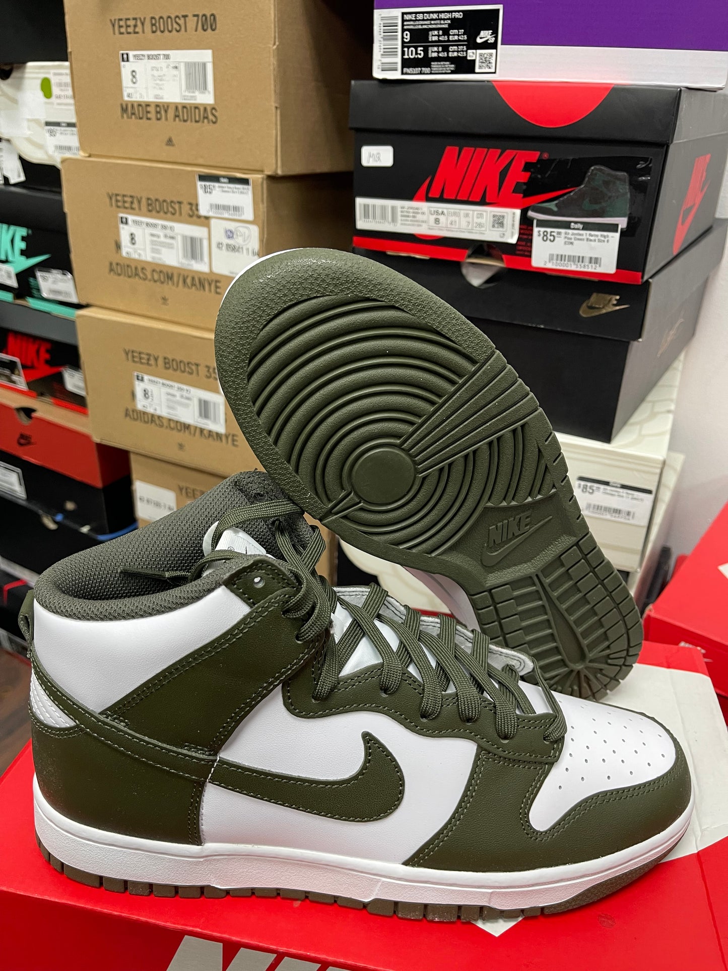 Dunk High ‘ Cargo Khaki ‘ Size 10