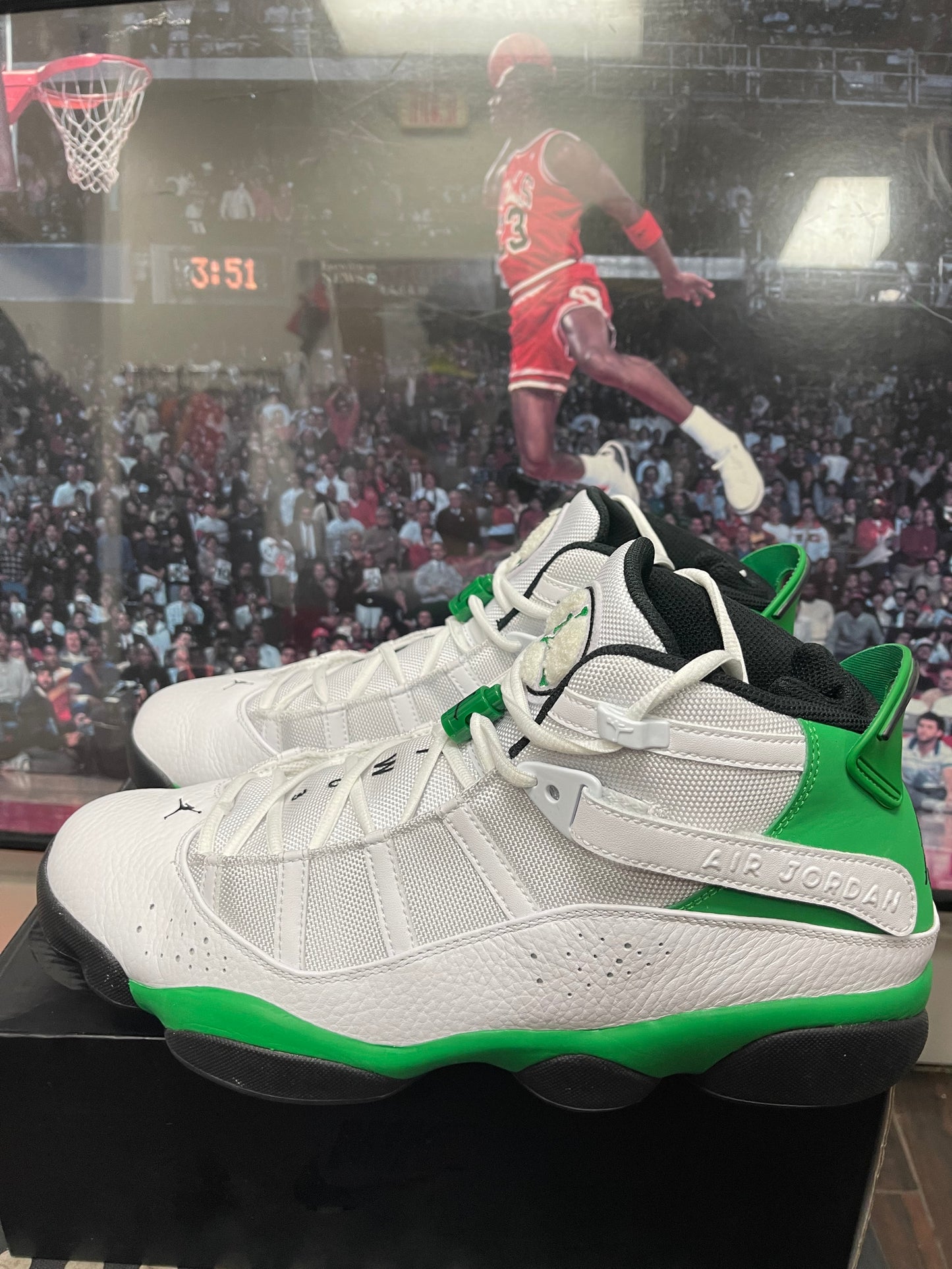 Air Jordan 6 rings ‘ lucky green ‘ size 13