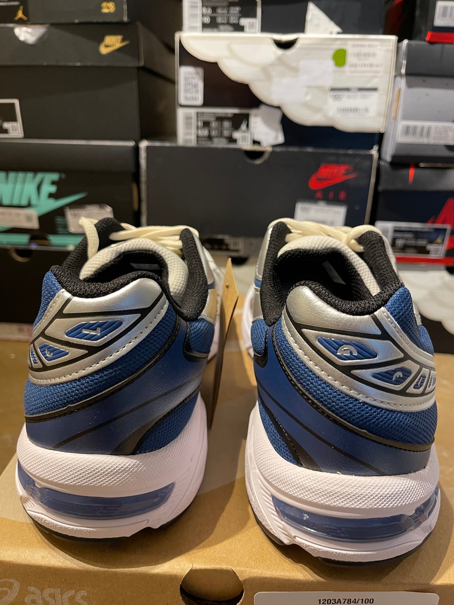 Asics Gel 1130 Blue Pure Silver Gradient Size 11
