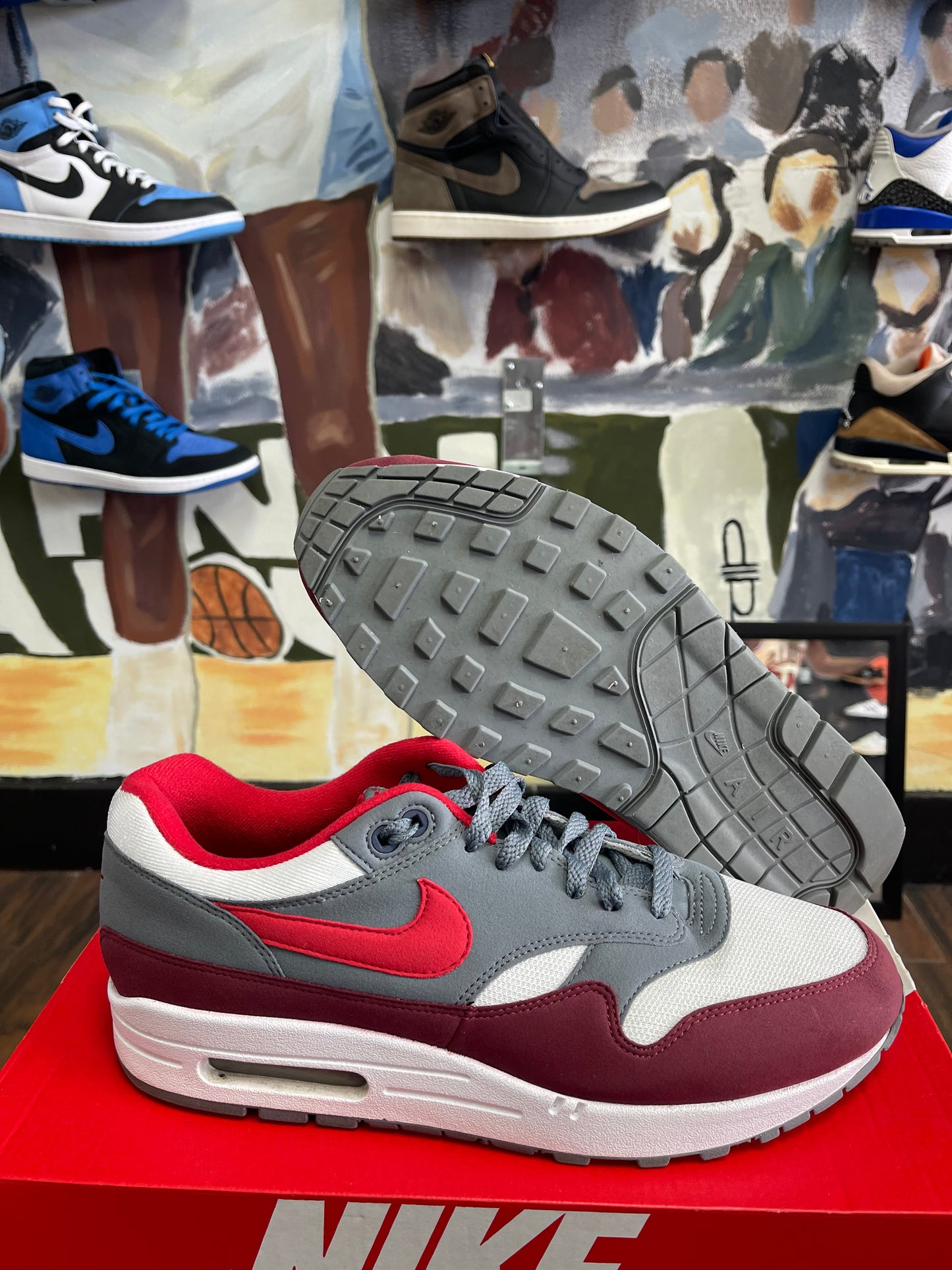 Air Max 1 ‘ University Red ‘ Size 9