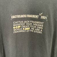 Cactus jack / Fragment 2021 long sleeve size MEDUIM