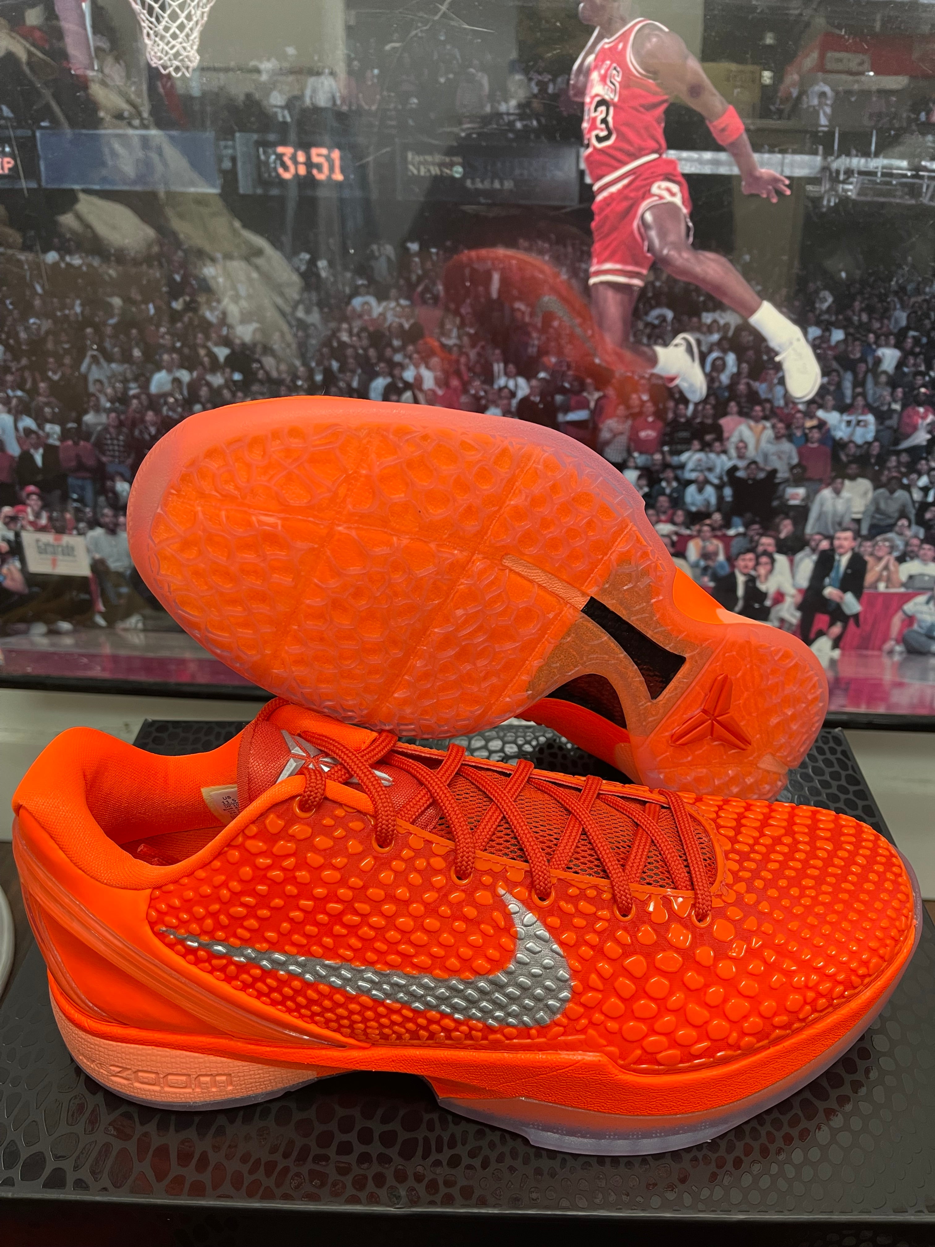 Zoom Kobe 6 Protro ‘ Total Orange ‘ Size 11.5