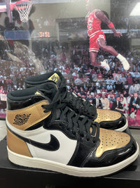 Air Jordan Retro 1 High OG ‘ Gold Toe ‘ Size 8.5