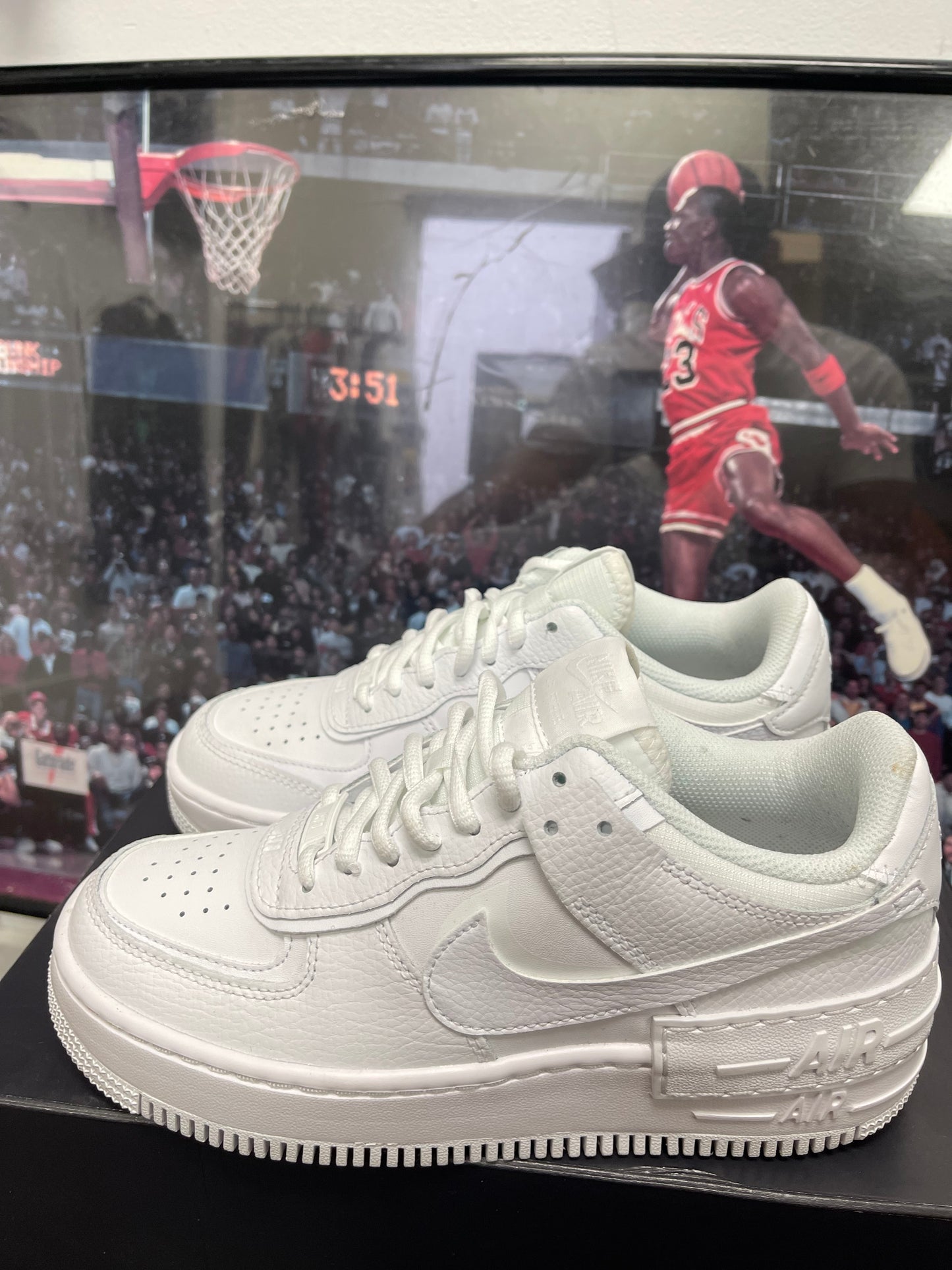 Air Force 1 Shadow ‘ Triple White ‘ size 7 women