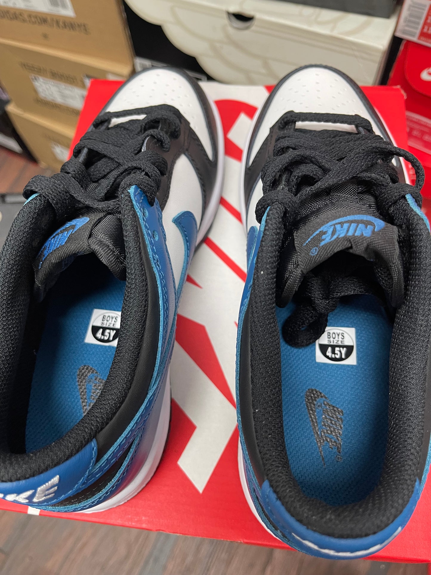 Dunk Low ‘ Industrial Blue ‘ Size 4.5y