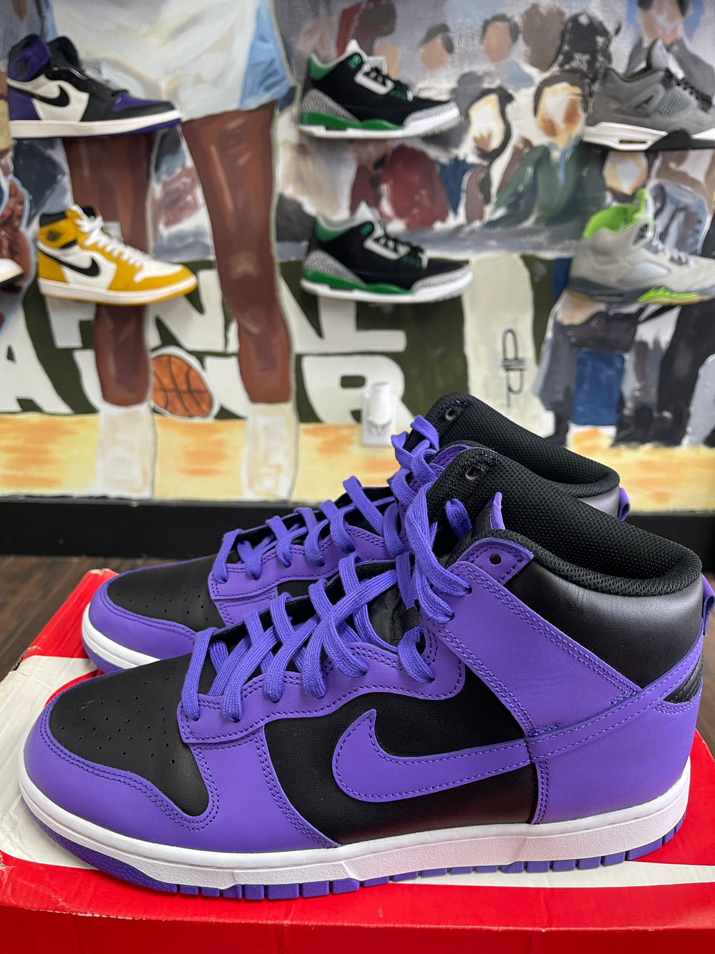 Dunk High ‘ Psychic Purple ‘ Size 12