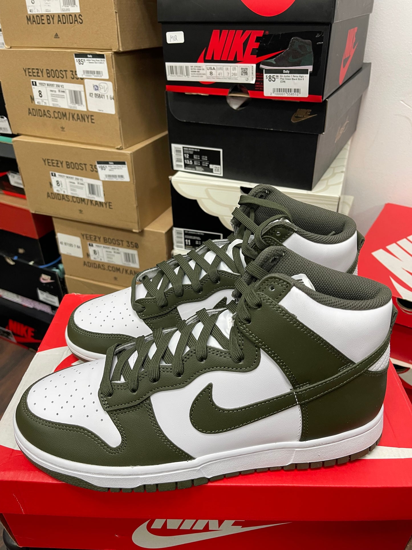 Dunk High ‘ Cargo Khaki ‘ Size 10