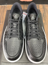 Air Jordan Retro 1 Low ‘ Black Crocodile  ‘ Size 9.5