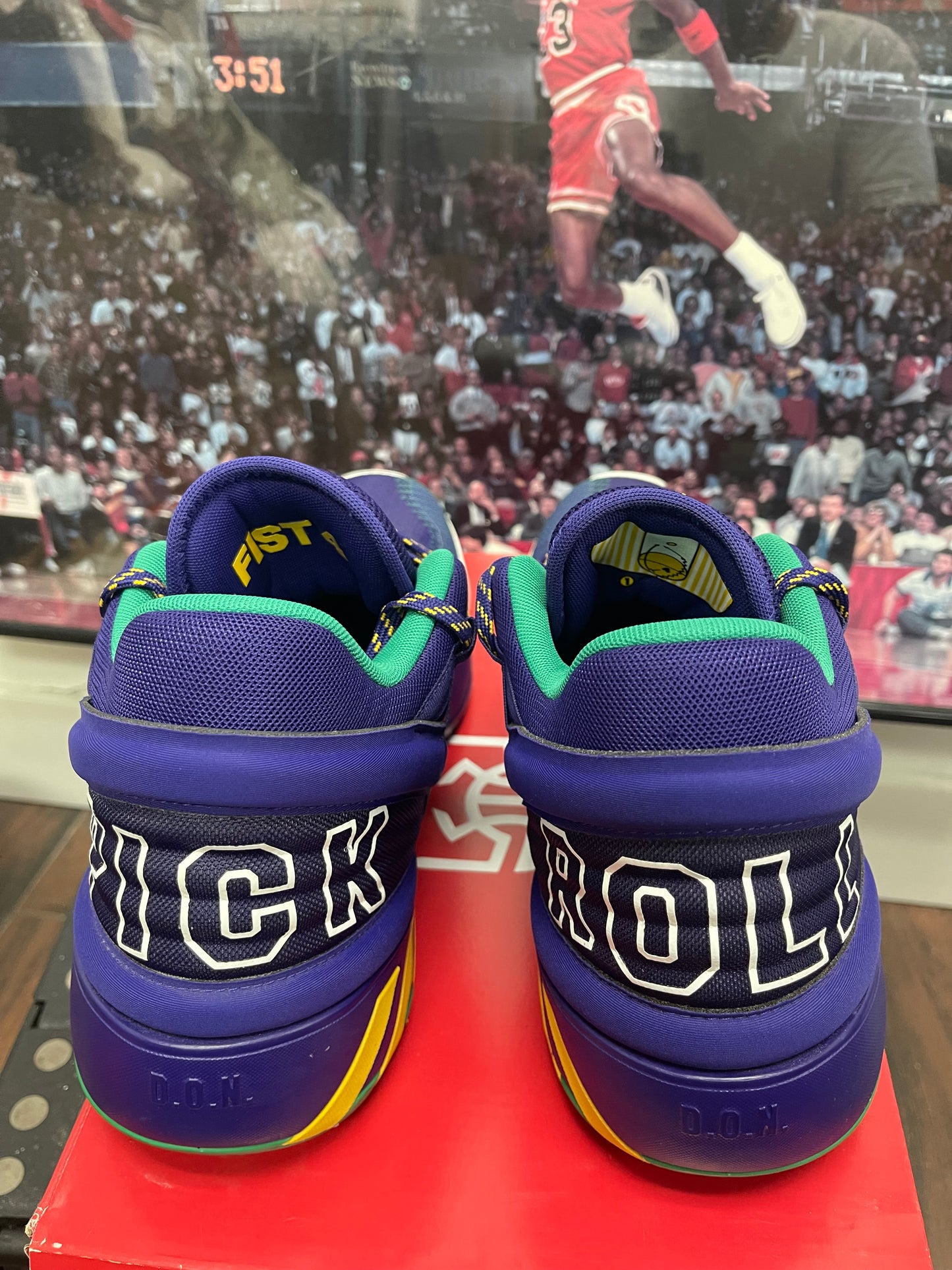 D.O.N issue #2 ‘ Throwback Utah Jazz ‘ size 13