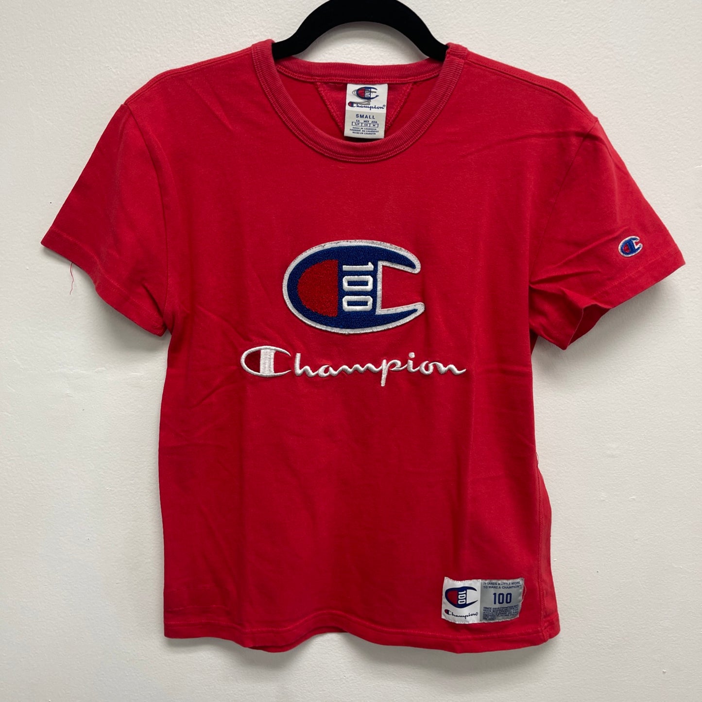 Champion t shirt size small