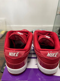 Dunk Low SB ‘ Red Patent Leather ‘ Size 13