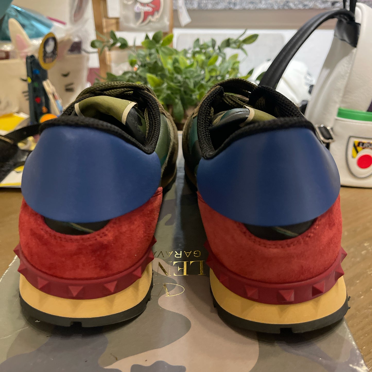 Valentino Garavani Camouflage Rockrunner size 12 men