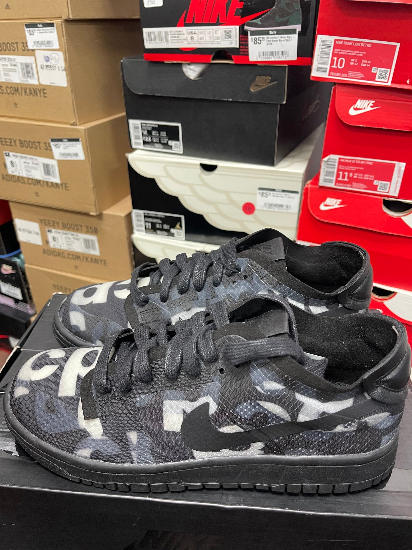 Nike Comme Des Garçons❌Dunk Low size 7.5 men / 9 women