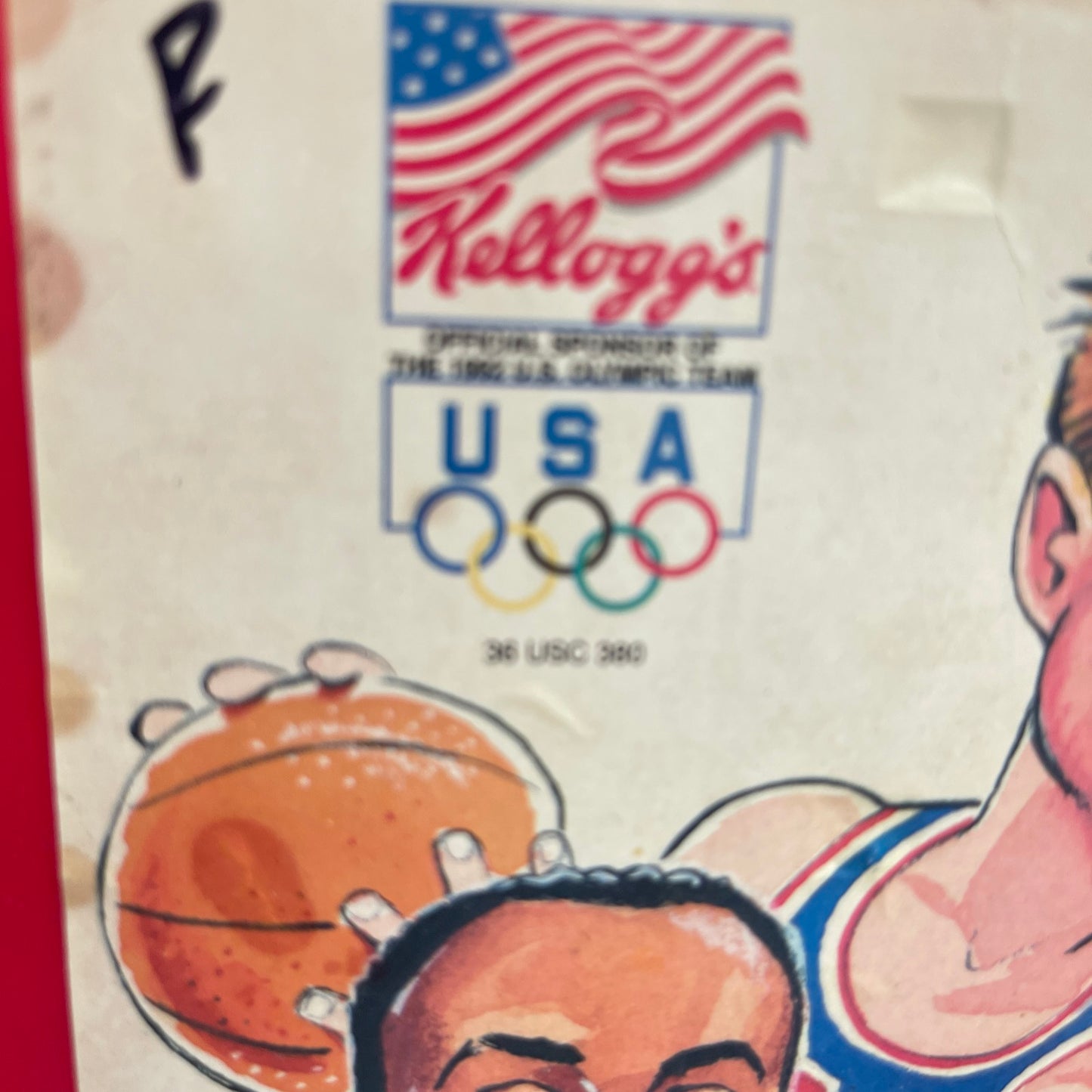Kelloggs basketball Dream team USA Hoop