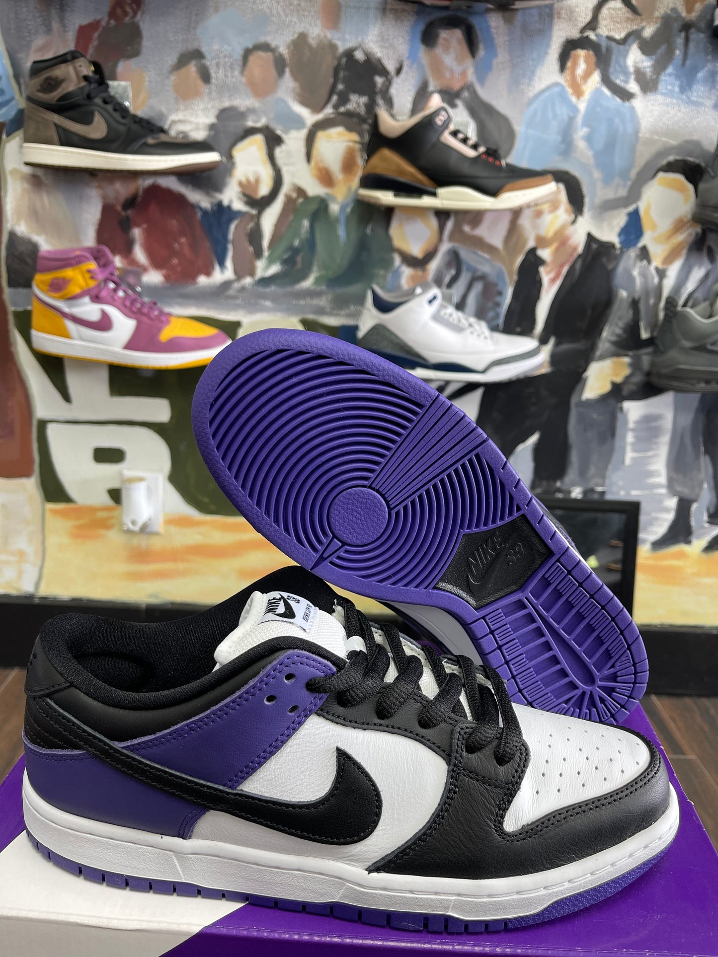 Dunk Low SB ‘ Court Purple ‘ Size 9.5