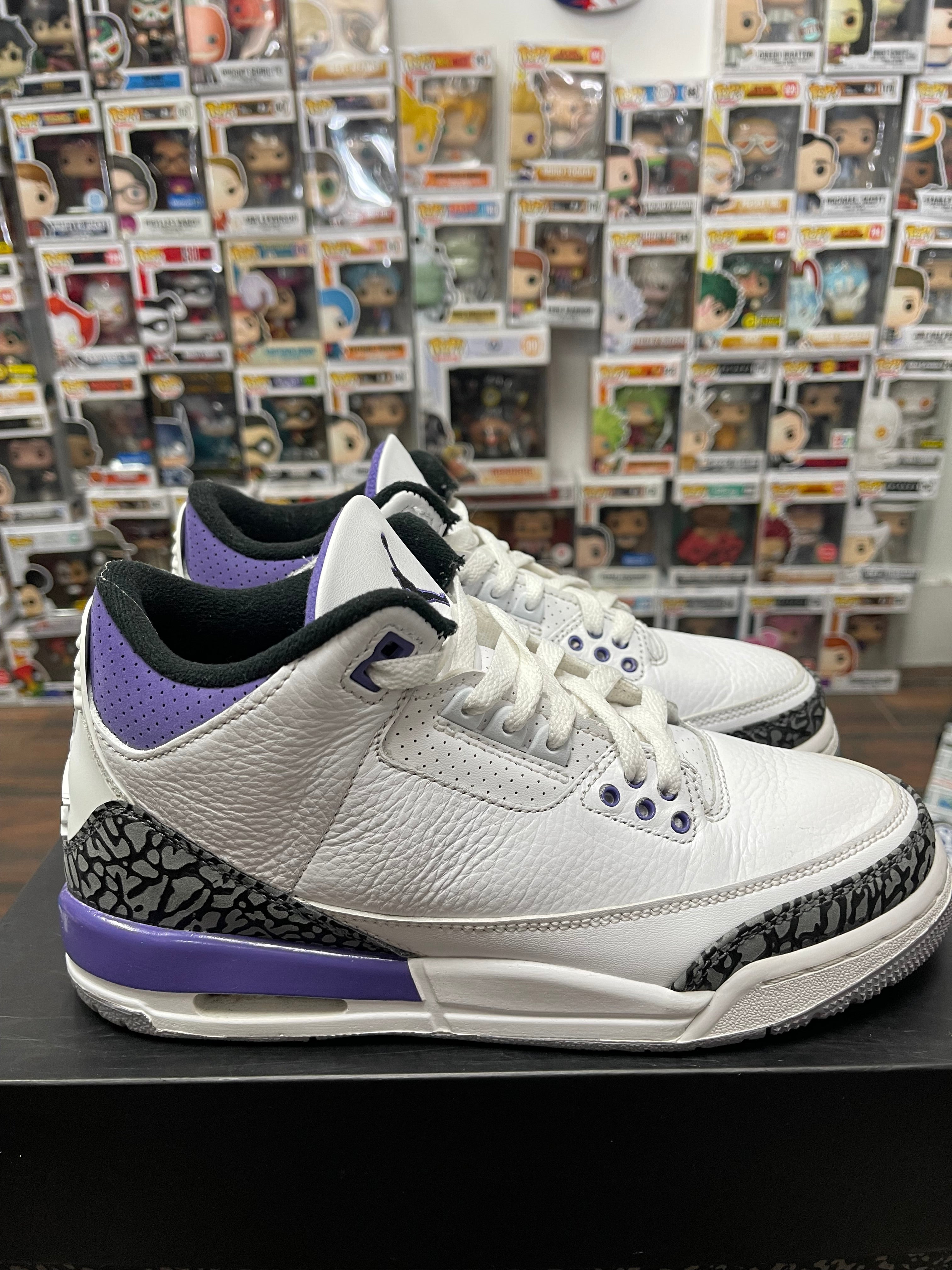 Air Jordan Retro 3 ‘ Dark Iris ‘ Size 7y