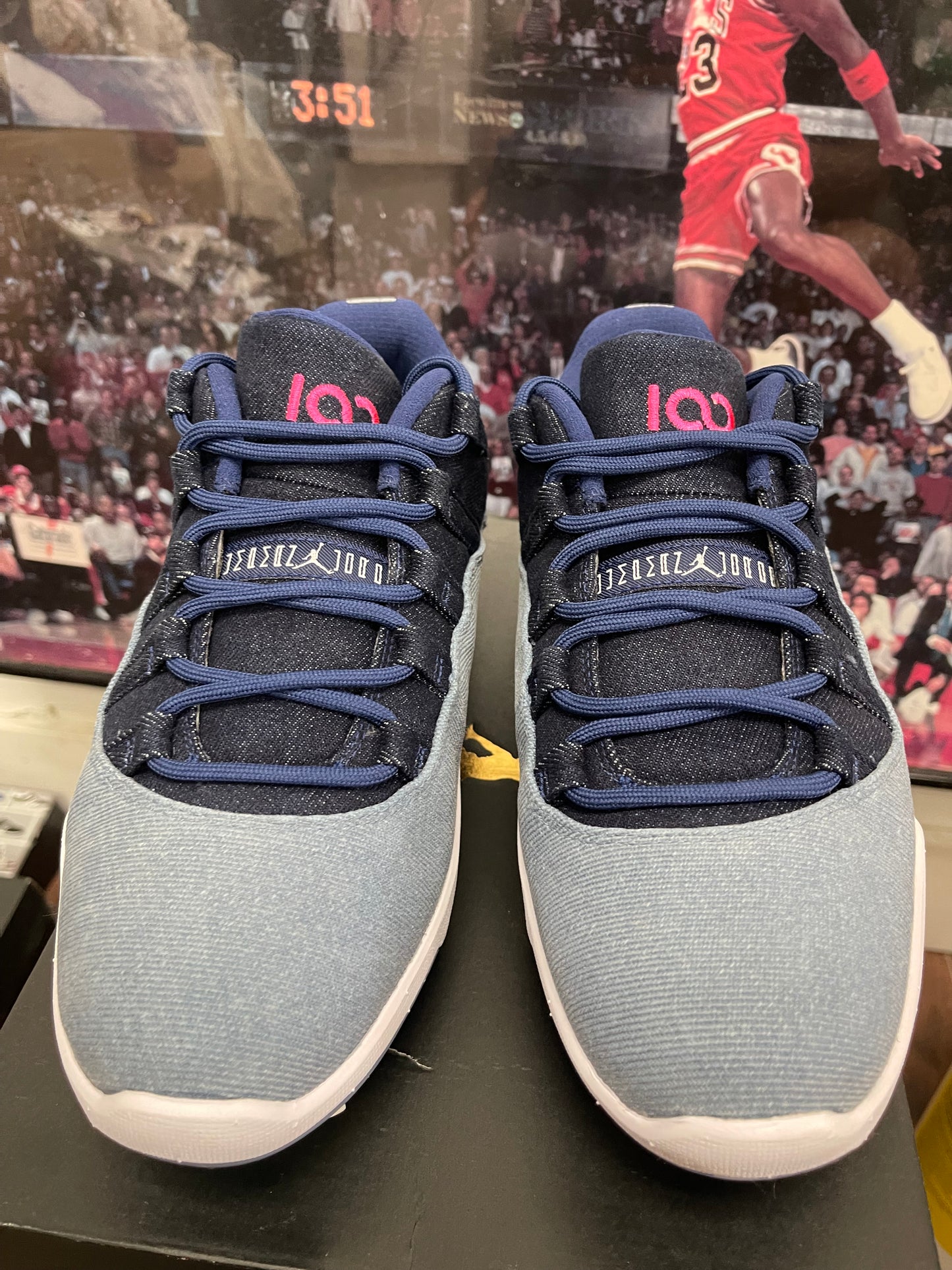 Air Jordan 11 Low Golf No Denim Allowed Size 8.5