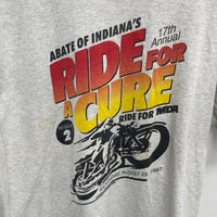 Ride For A Cure Vintage t shirt size XL