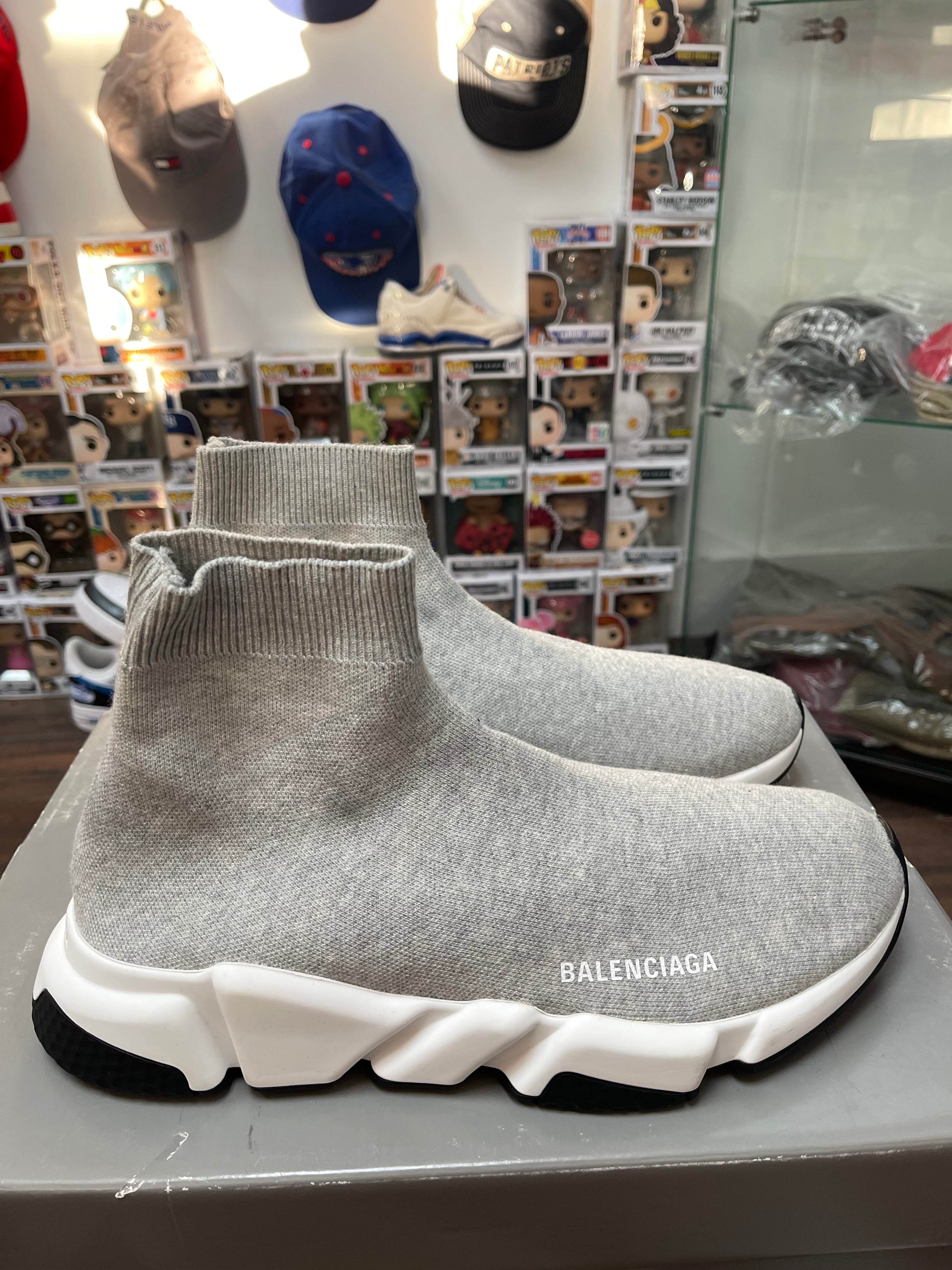 Balenciaga Speed Trainer Grey Size 10