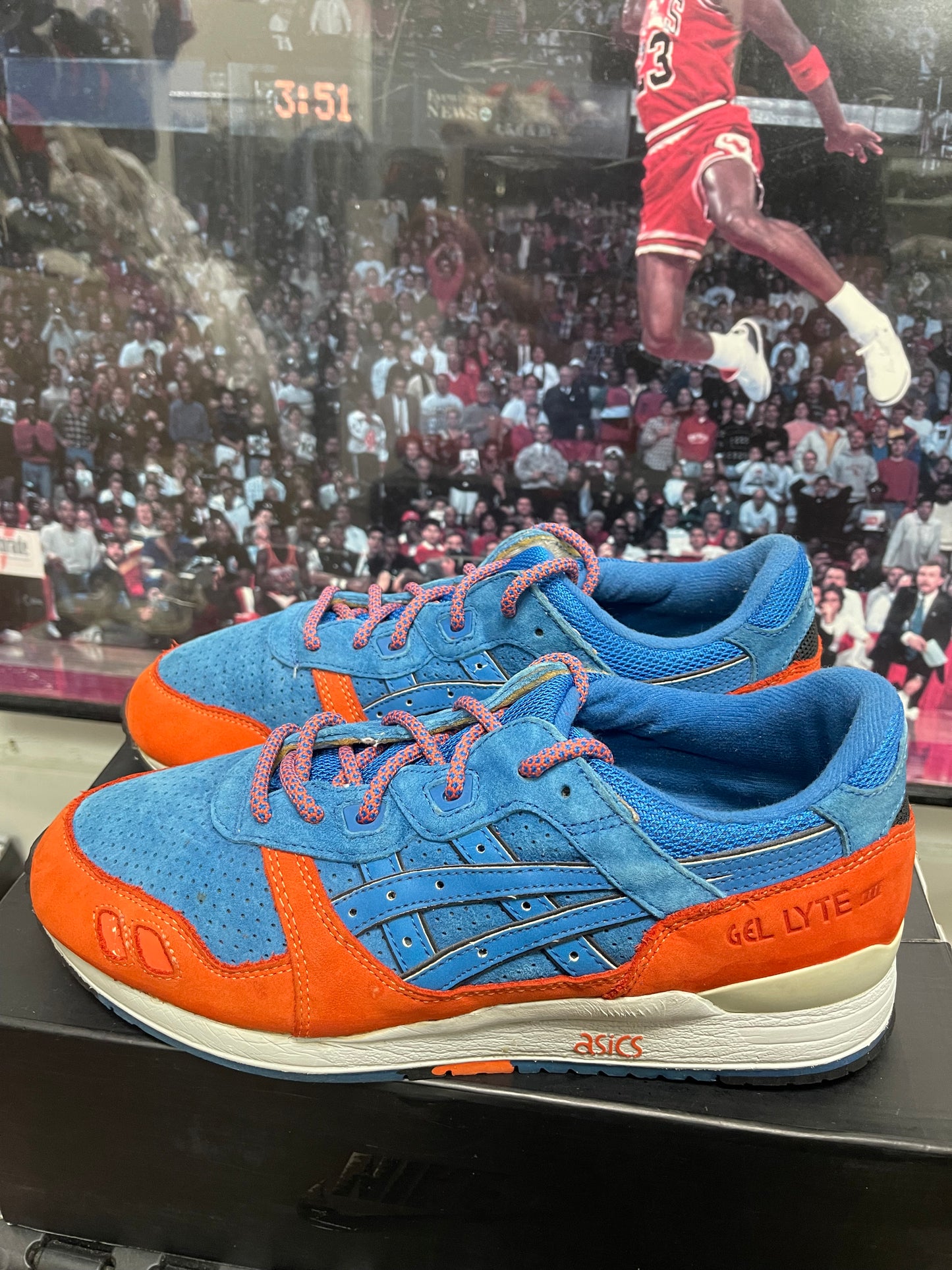 Asics Ronnie Fieg ❌ Gel Lite 3 ‘ knicks ‘ size 8.5