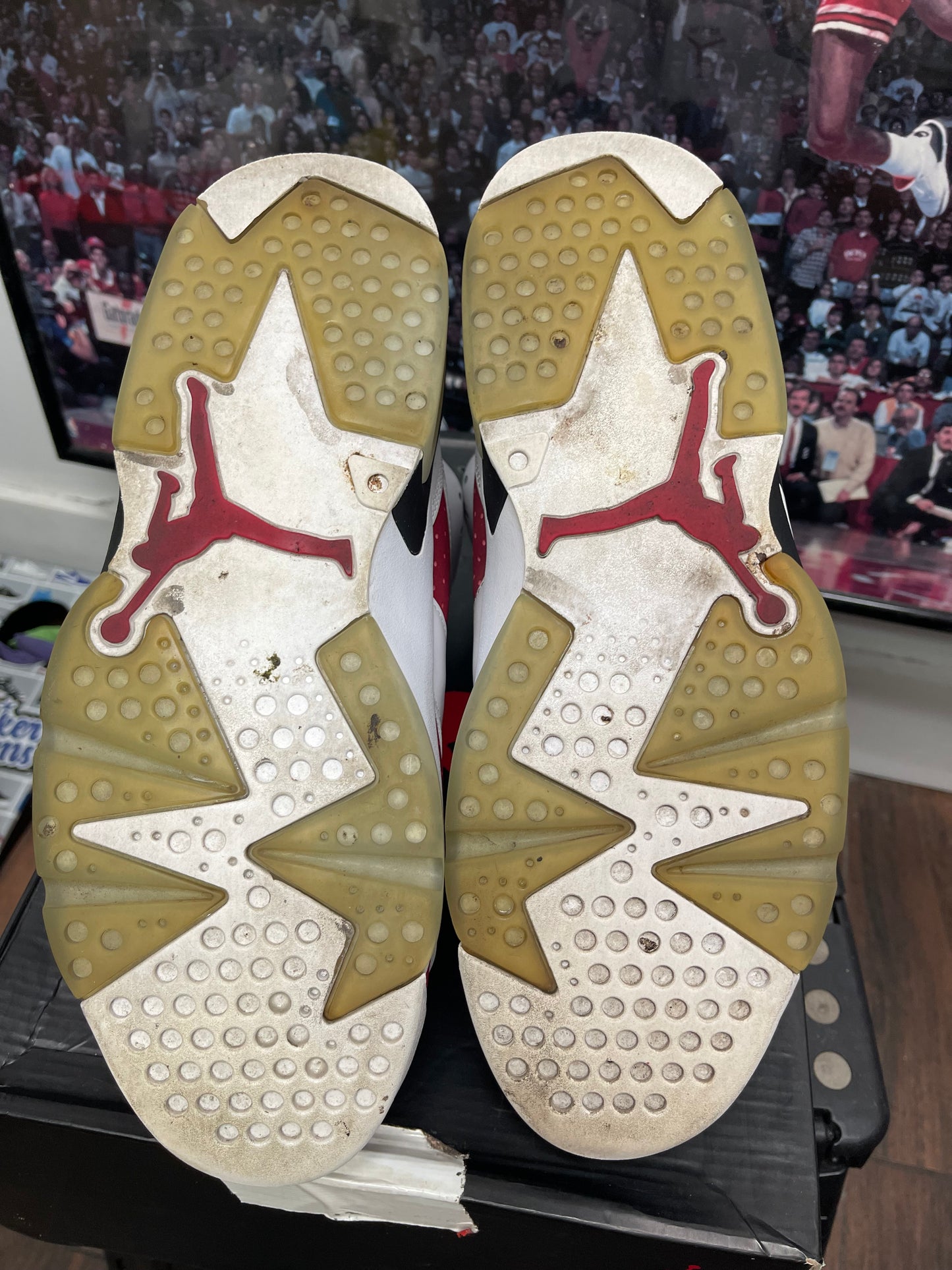 Air Jordan Retro 6 ‘ Carmine ‘ 2014 size 11