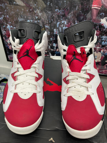 Air Jordan Retro 6 ‘ Carmine ‘ 2014 size 11