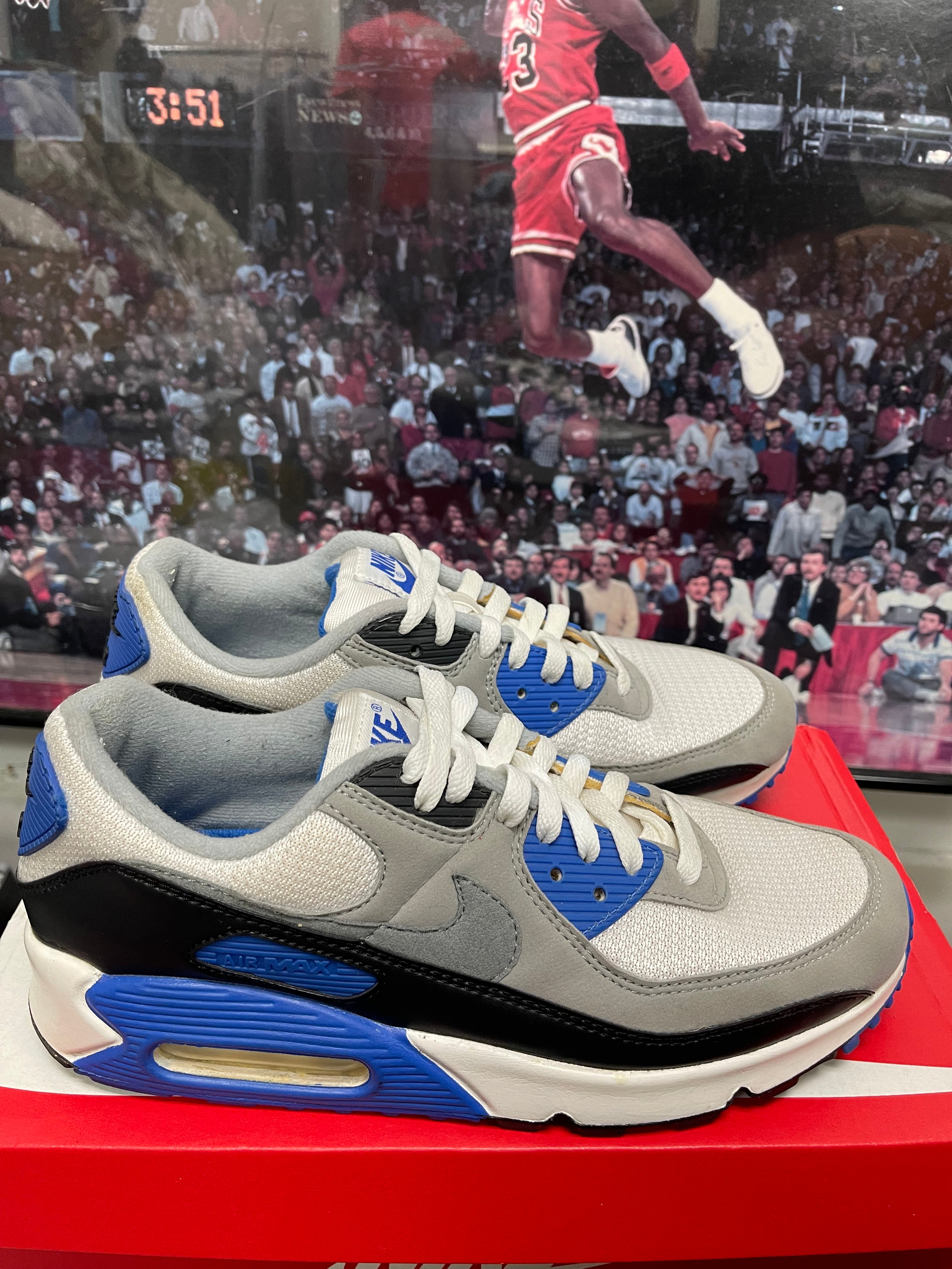 Air Max 90 Hyper Royal Size 8.5