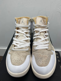 Air Jordan Retro 1 mid ‘ Craft White ‘ Size 8.5