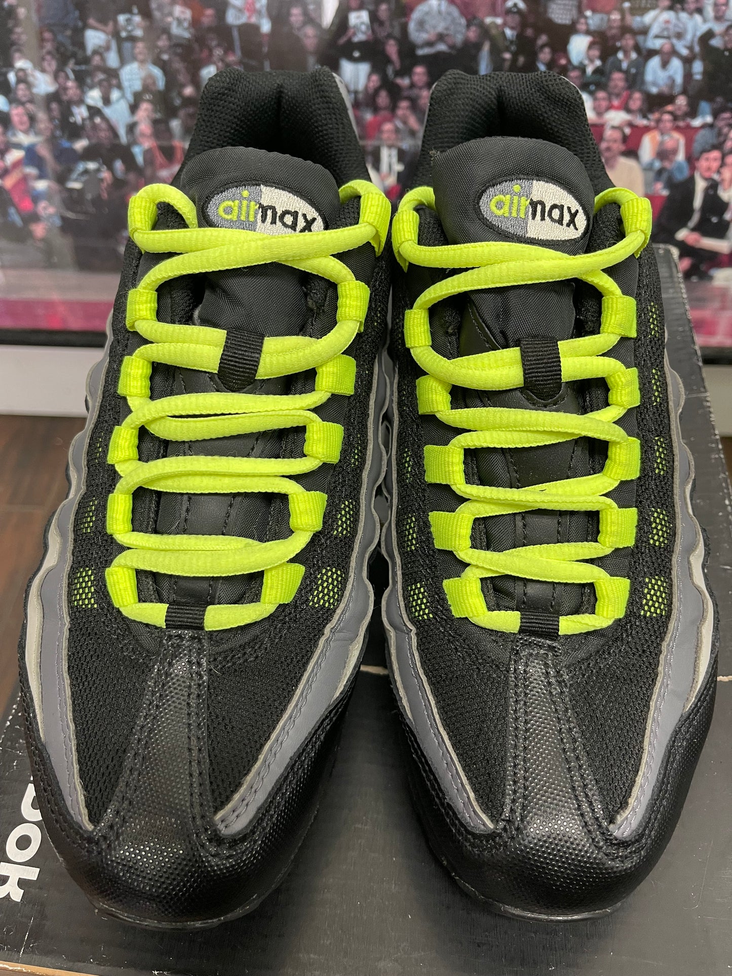 Air Max 95 Black Volt Size 7Y