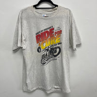 Ride For A Cure Vintage t shirt size XL