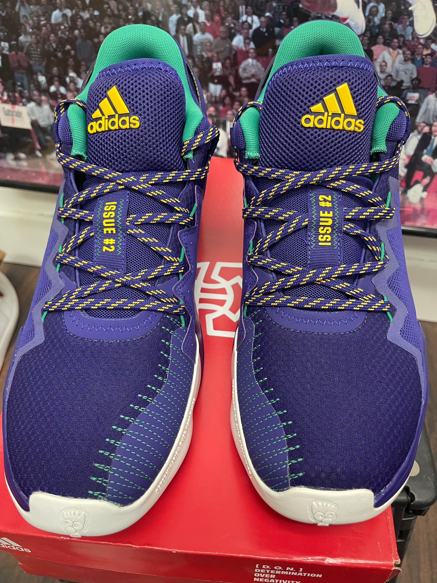 D.O.N issue #2 ‘ Throwback Utah Jazz ‘ size 13