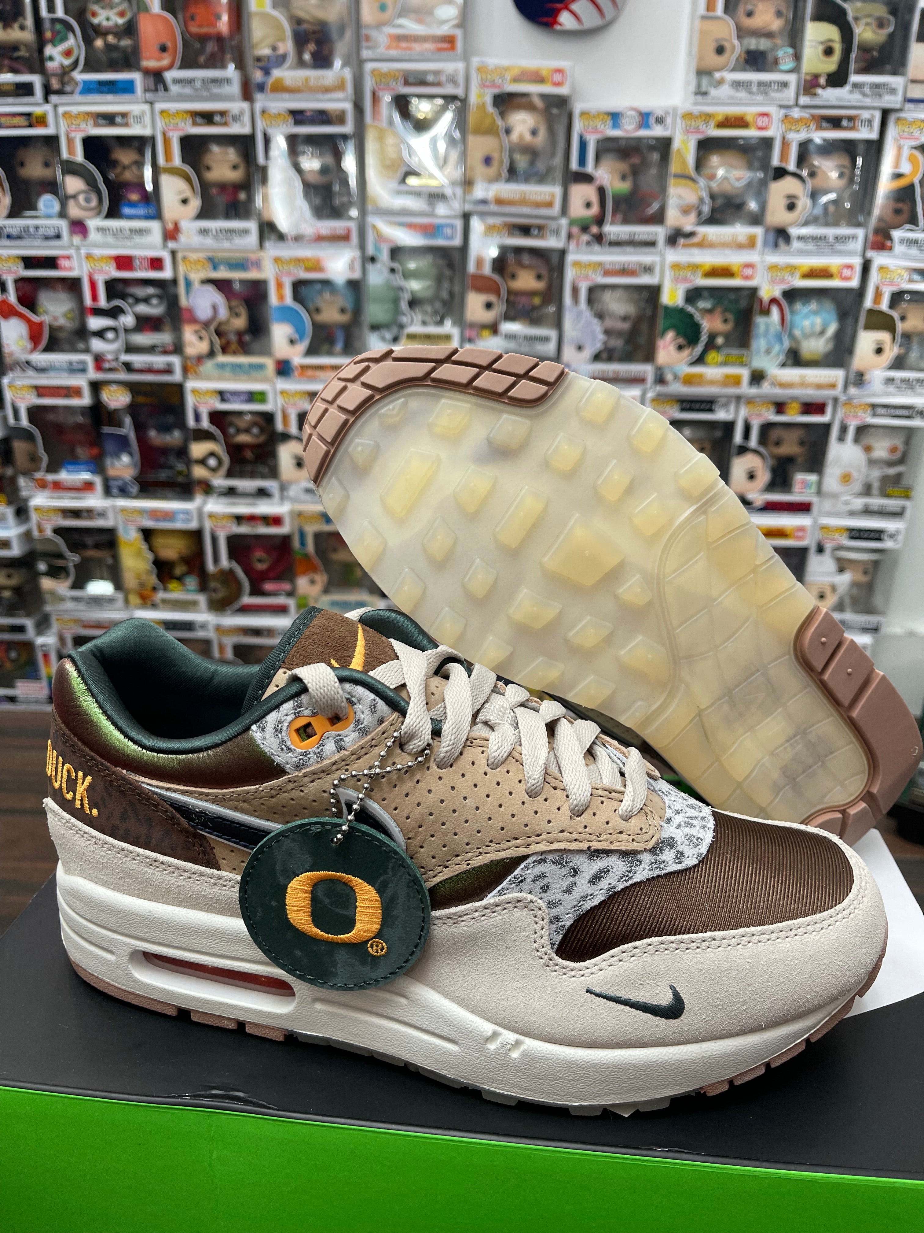 Nike Air Max 1  ‘ 87 Premium PE University of Oregon ‘ Size 7.5