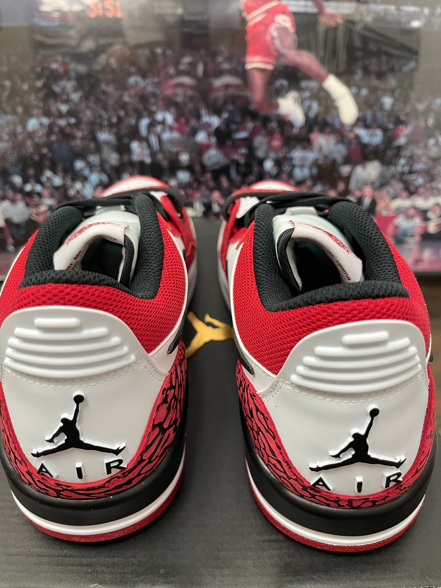 Jordan Legacy 312 Low Chicago Red Size 8